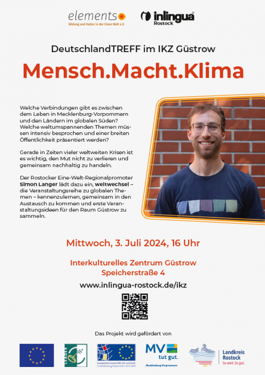 IKZ Güstrow: Simon Langer: Mensch.Macht.Klima Vortrag